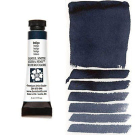 DANIEL SMITH Extra Fine Watercolour : Indigo  5ml tube