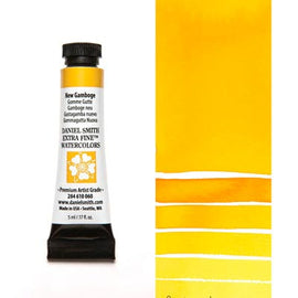 DANIEL SMITH Extra Fine Watercolour : New Gamboge 5ml tube