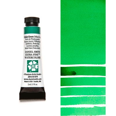 DANIEL SMITH Extra Fine Watercolour : Phthalo Green Yellow Shade 5ml tube
