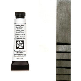 DANIEL SMITH Extra Fine Watercolour : Titanium White 5ml tube