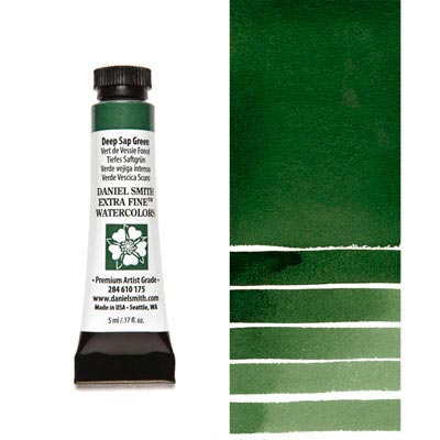 DANIEL SMITH Watercolour Deep Sap Green 5ml