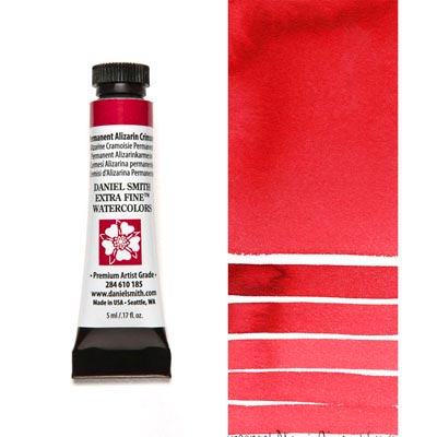 DANIEL SMITH Extra Fine Watercolour : Permanent Alizarin Crimson 5ml tube