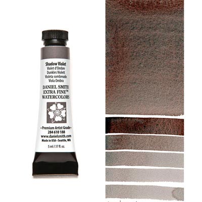 DANIEL SMITH Extra Fine Watercolour : Shadow Violet 5ml tube