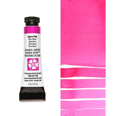 DANIEL SMITH Extra Fine Watercolour : Opera Pink  5ml tube