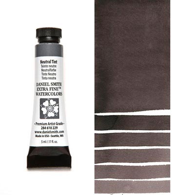 DANIEL SMITH Extra Fine Watercolour : Neutral Tint  5ml tube