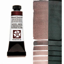 DANIEL SMITH Watercolours 15ml tube Iridescent Scarab Red : Series 1