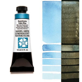 DANIEL SMITH Watercolour Paint Duochrome Cabo Blue 15ml