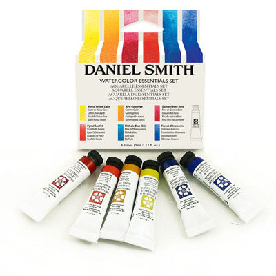 DANIEL SMITH Essentials Watercolour Set of 6 x 5mls