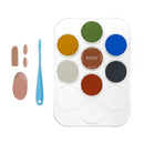 PanPastel Landscape starter set 7  Pans plus Sofft Tools & Tray. This versatile colour combination is perfect for landscape and backgrounds. Includes a great selection of colours