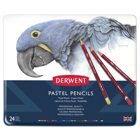 Derwent Pastel Artist Pencils set of 24