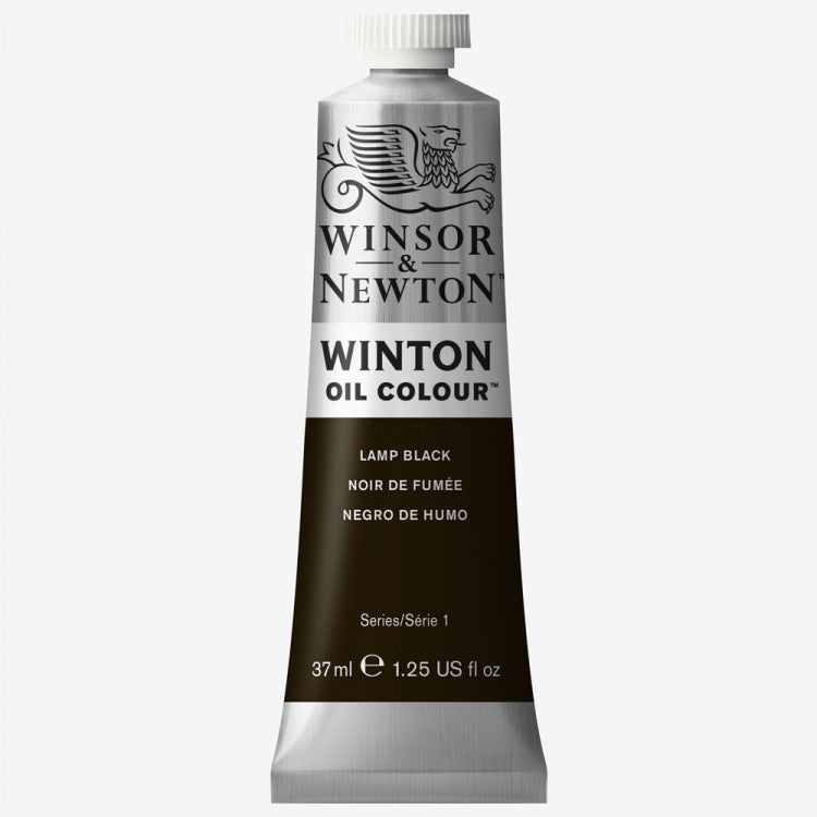 Winsor & Newton Oil Winton Oil Paint 37 ml Lamp Black