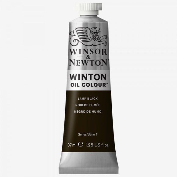 Winsor & Newton Oil Winton Oil Paint 37 ml Lamp Black