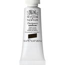 Winsor & Newton Designers Gouache paint 14 mls Ivory black is a stable all-round black colour with brown undertones and excellent tinting powers. Its name stems from the traditional method for obtaining it: roasting elephant tusks. No longer a process that is used thankfully.