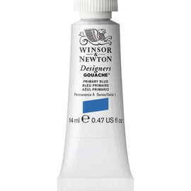Primary Blue is a bright blue gouache colour. It is one of the basic primary colours. It is an opaque colour based on the intense blue phthalocyanine pigment.