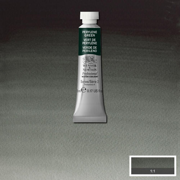 Winsor & Newton Professional Watercolour Paint 5ml : Perylene Green