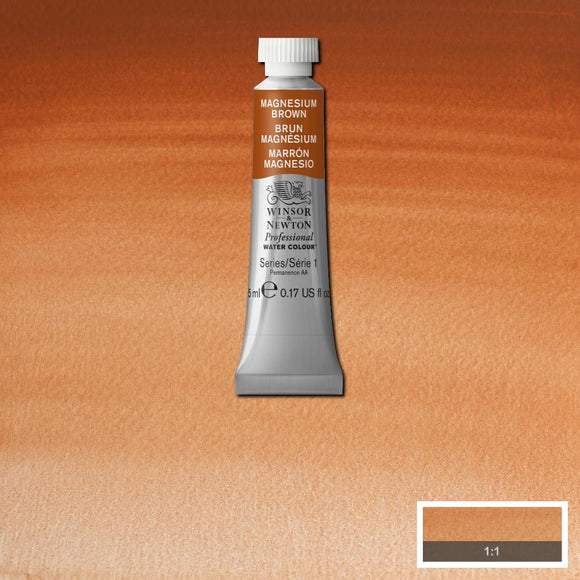 Winsor & Newton Professional Watercolour Paint 5ml : Magnesium Brown