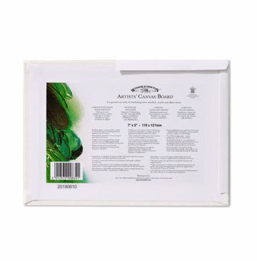 Cotton canvas board Winsor & Newton triple primed 7 x 5 inches