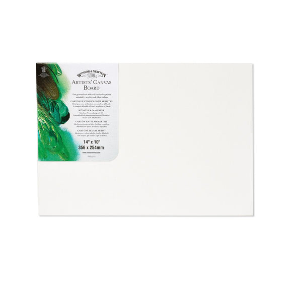 Cotton canvas board Winsor & Newton triple primed 14 x 10 inchesCotton canvas board Winsor & Newton triple primed 14 x 10 inches