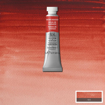 Winsor & Newton Professional Watercolour Paint 5ml : Brown Madder