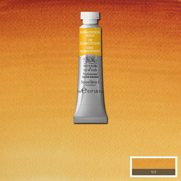 Winsor & Newton Professional Watercolour Paint 5ml : Quinacridone Gold