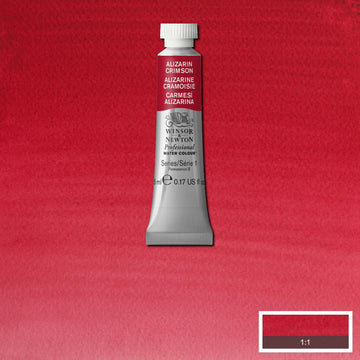 Winsor & Newton Professional Watercolour Paint 5ml : Alizarin Crimson