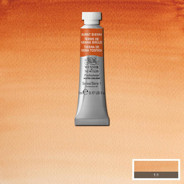 Winsor & Newton Professional Watercolour Paint 5ml : Burnt Sienna