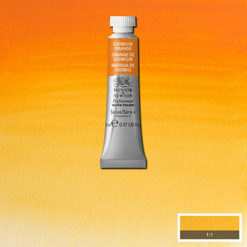 Winsor & Newton Professional Watercolour Paint 5ml : Cadmium Orange