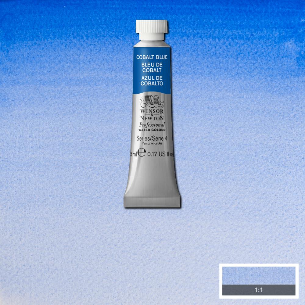 Winsor & Newton Professional Watercolour Paint 5ml : Cobalt Blue