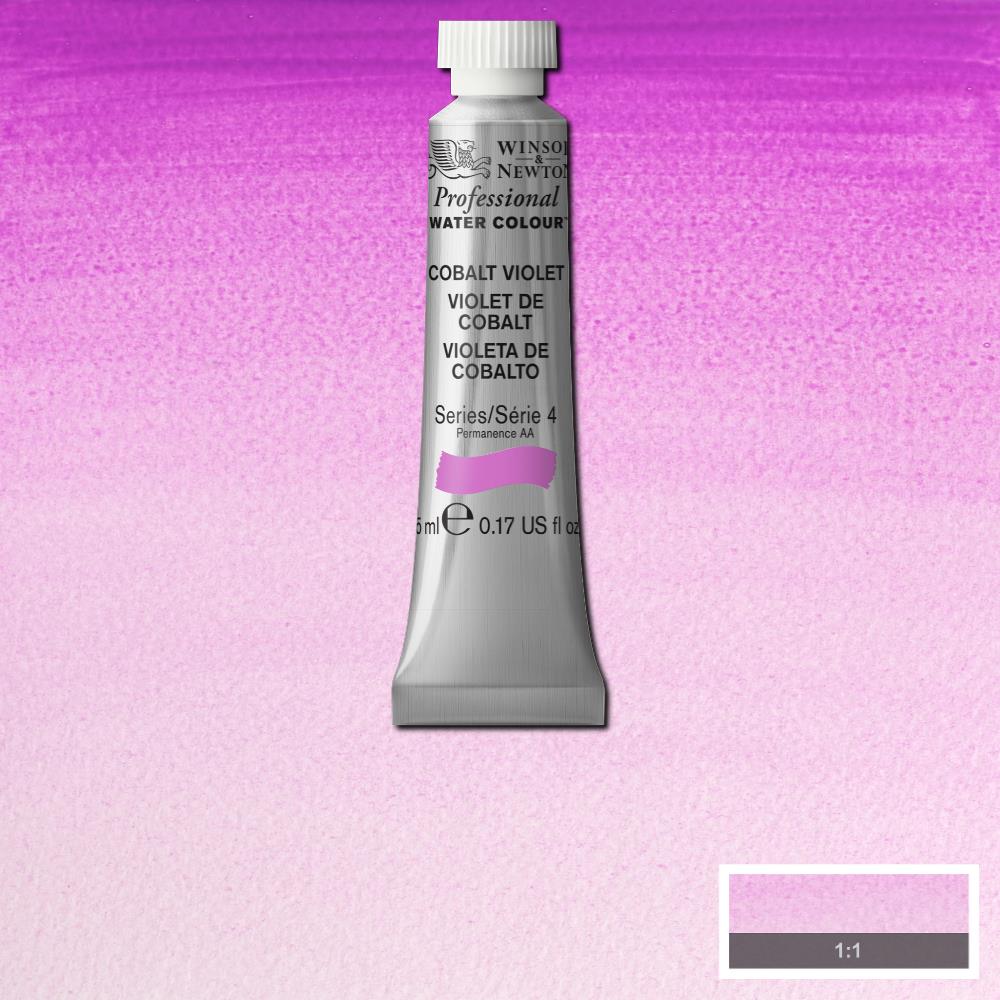 Winsor & Newton Professional Watercolour Paint 5ml : Cobalt Violet