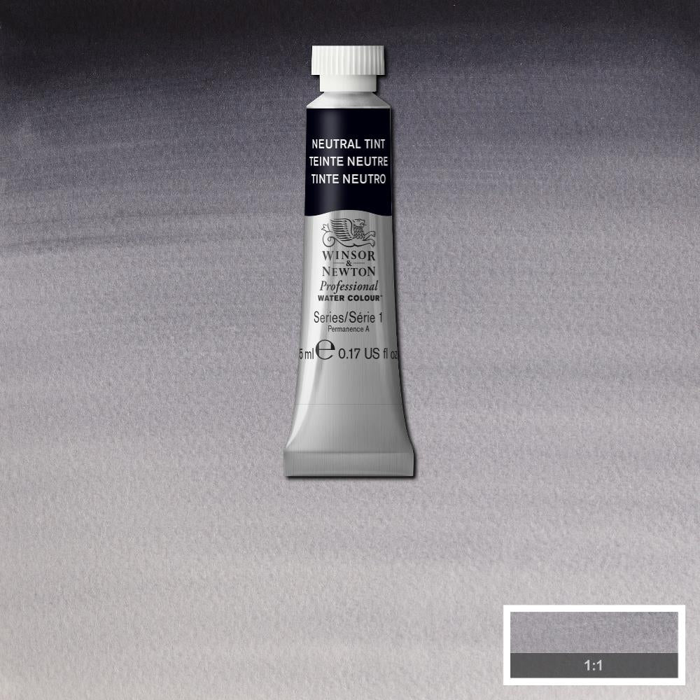 Winsor & Newton Professional Watercolour Paint 5ml : Neutral Tint