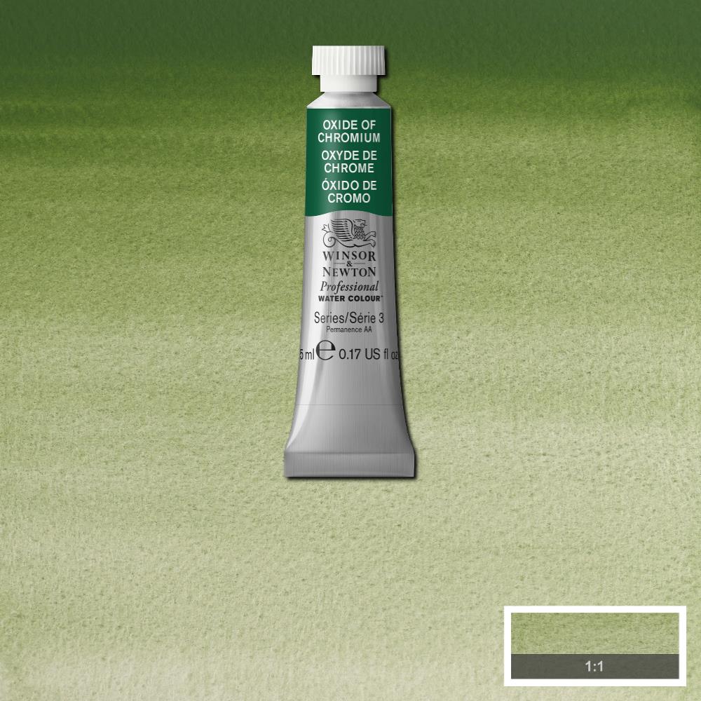 Winsor & Newton Professional Watercolour Paint 5ml : Oxide Of Chromium