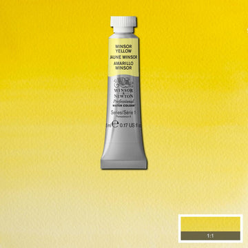 Winsor & Newton Professional Watercolour Paint 5ml : Winsor Yellow