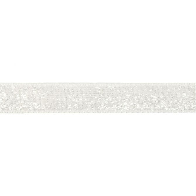 Decorative Ribbon 10mm White 5m roll
