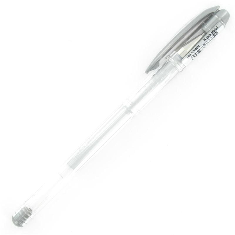 Signo Uni-Ball Metallic pen 0.8 mm UM 120NM  Silver colour - 0
