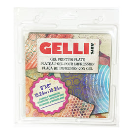 Gelli Arts Printing plate 6x6 square printing plate 