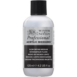 Winsor & Newton Professional Artists Acrylic Slow Drying Medium 125 mls