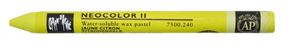Buy lemon-yellow-240 Caran D&#39;Ache NEOCOLOR II Watercolour Artist  Crayon Individual colours