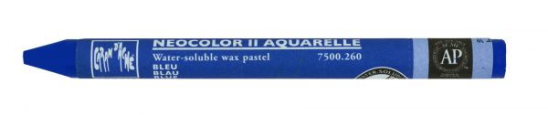 Buy blue-260 Caran D&#39;Ache NEOCOLOR II Watercolour Artist  Crayon Individual colours