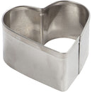 Makins metal shape heart cutters set of 3