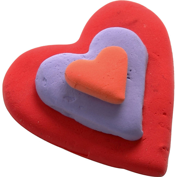 Makins metal shape heart cutters set of 3