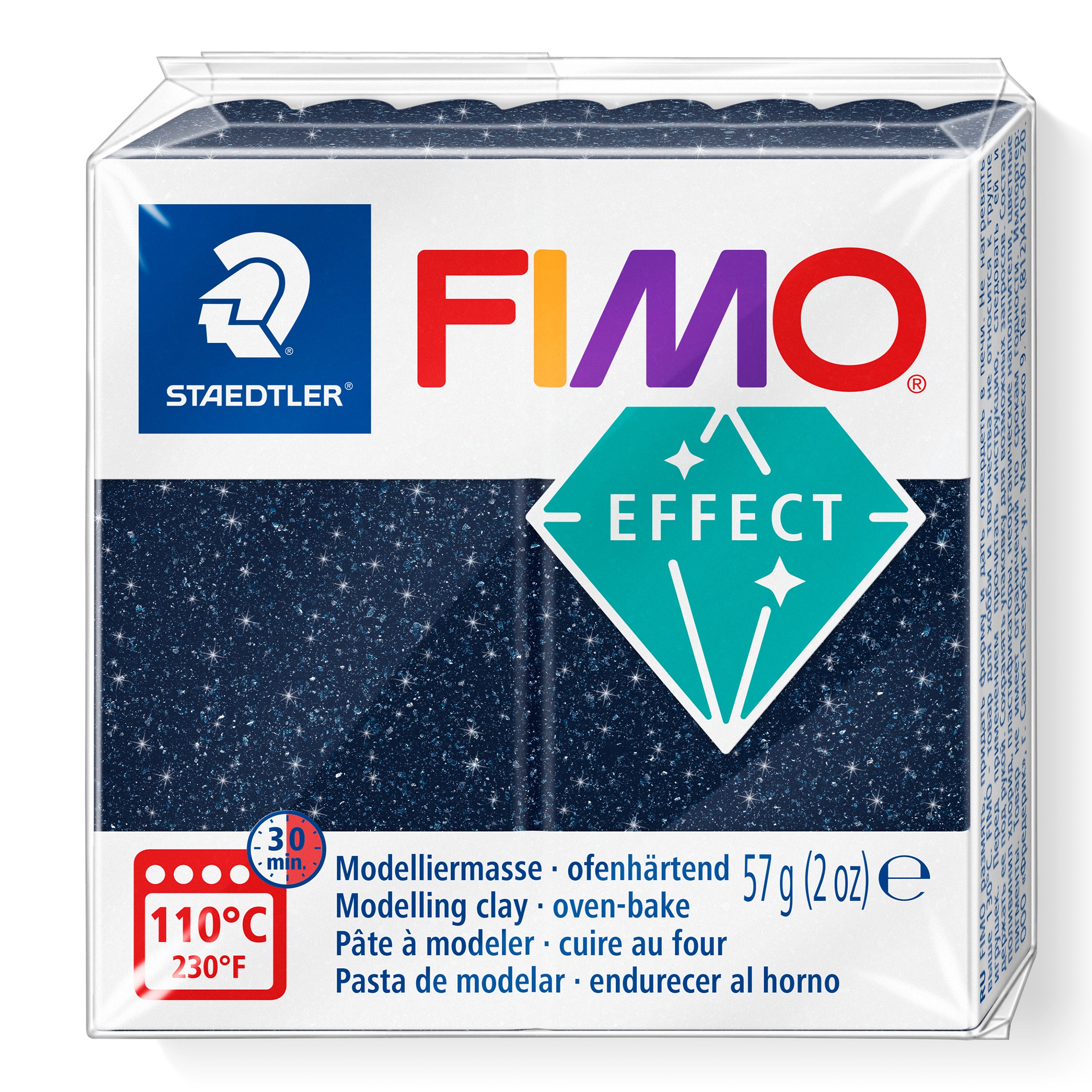 NEW Galaxy Blue FIMO Effect Clay 57g 8010-352