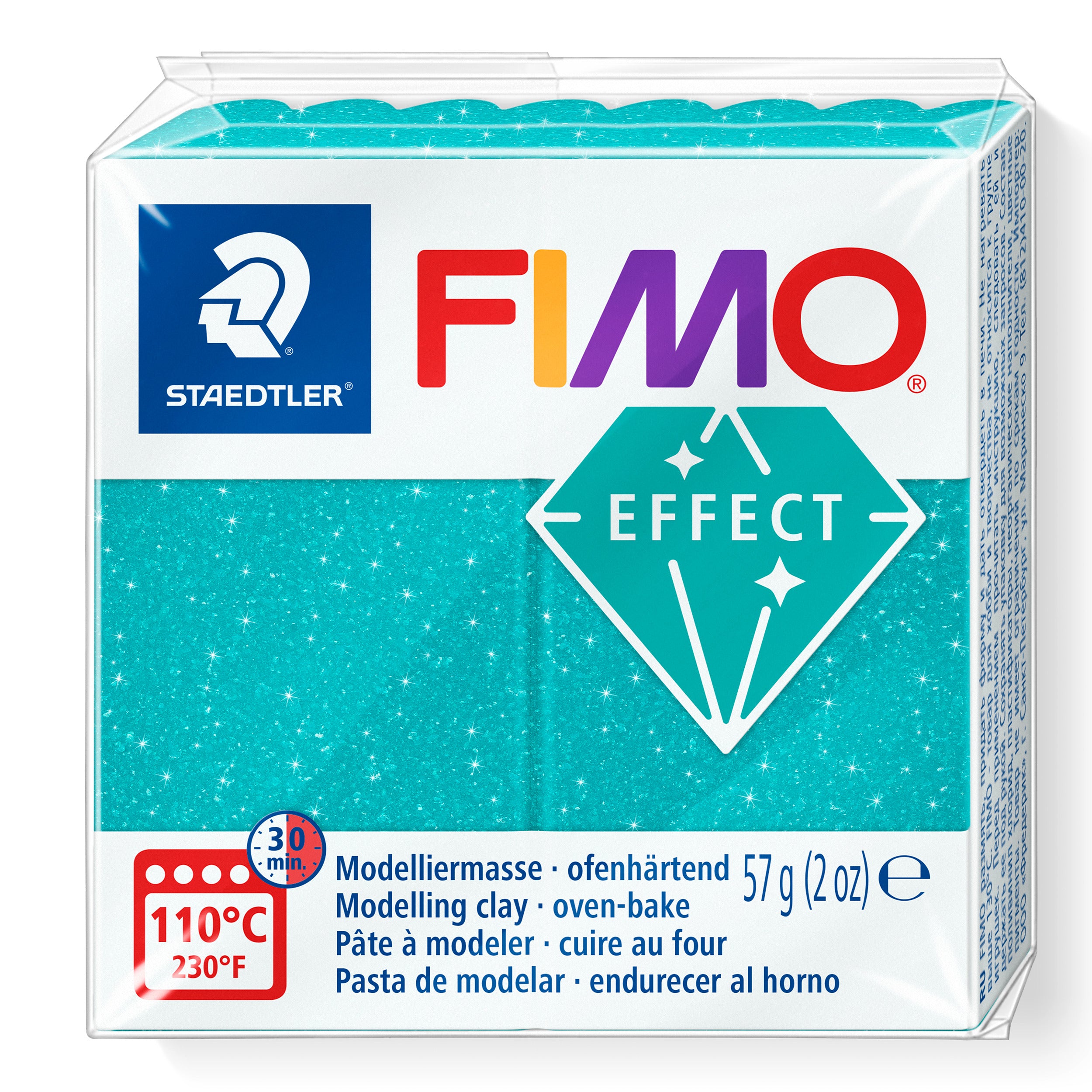 Galaxy Turquoise FIMO Effect Clay 57g 8010-392