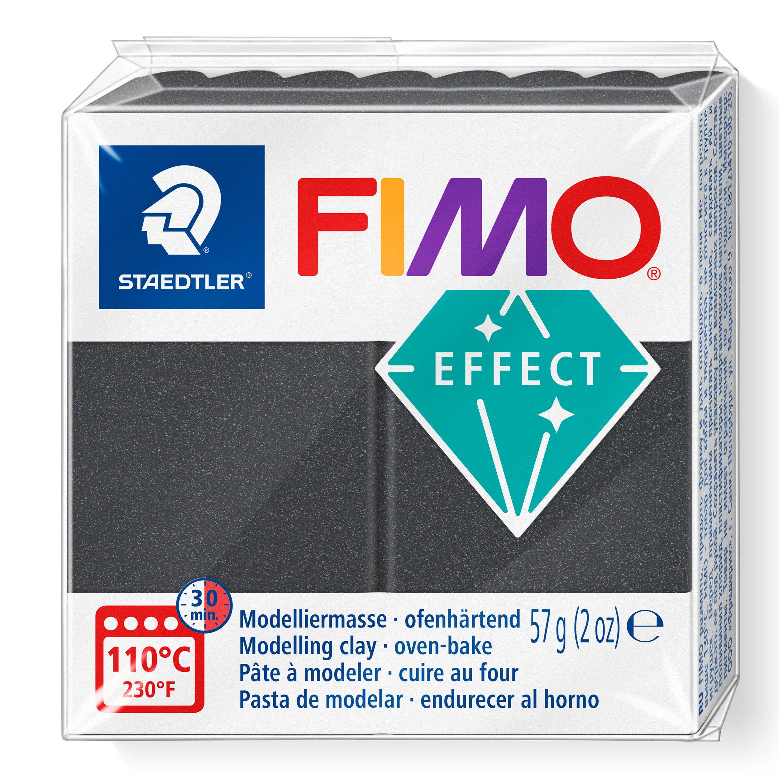 Metallic Grey FIMO Effect Clay 57g 8010-91