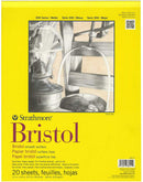Strathmore 300 Series, Bristol Paper : 11 x 14" ( 27.9 x 35.6 cm) : 20 sheets SMOOTH
