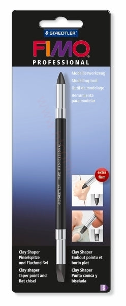 Fimo Professional tools : Double-ended clay shaper smoother 8711-02
