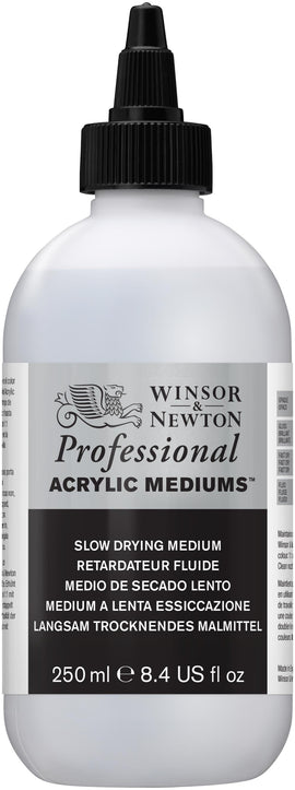 Winsor & Newton Professional Artists Acrylic Slow Drying Medium 250 mls