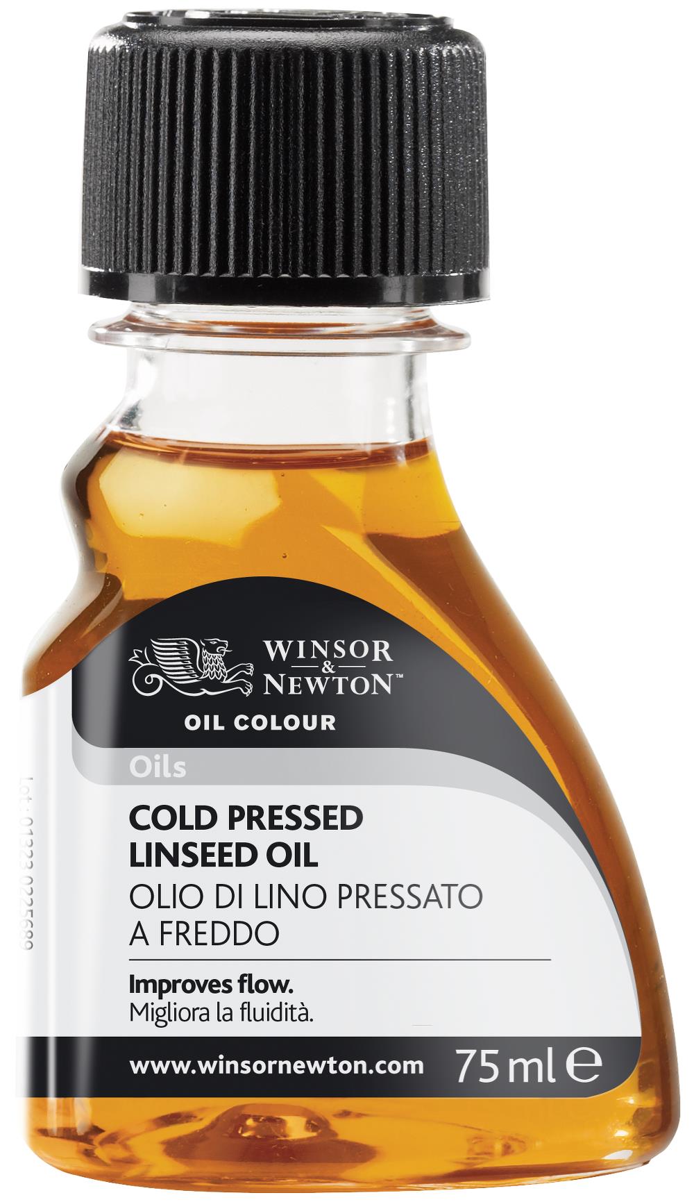 Oil Paint Medium Cold Pressed Linseed oil 75 mls