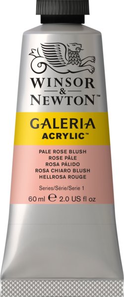 Winsor and Newton Galeria Acrylic are wonderfully affordable and yet impressive in their vibrancy and quality. Made  with a high level of pigment and created opaque versions of some naturally transparent colours. replaces flesh tint