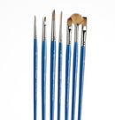 Cotman Brushes have a blend of differing thickness fibres. The thicker fibres give strength and spring whilst the thinner fibres improve colour carrying capacity. These fibres help to retain a perfect point.