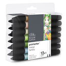 Winsor & Newton Promarker set of 12 plus 1 New  Manga Fantasy